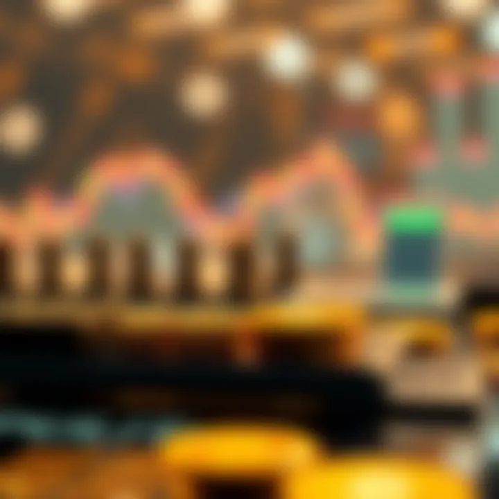 IoT and Cryptocurrency Synergy Visual representation of IoT and cryptocurrency integration