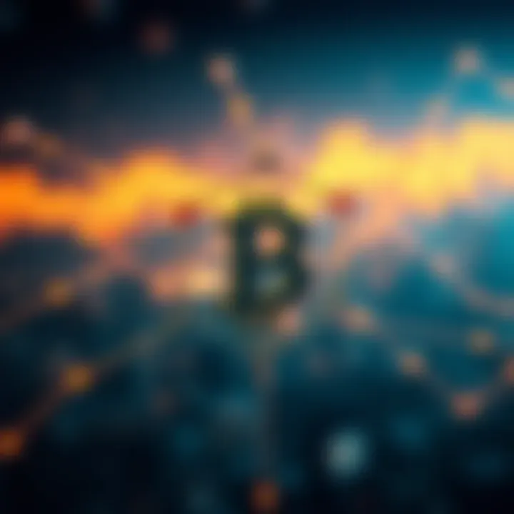 Blockchain Integration with IPFS Visual representation of blockchain integration with IPFS