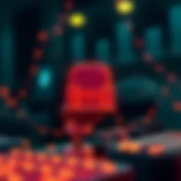 Conceptual illustration of decentralized file sharing