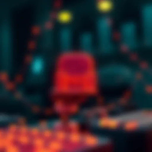 Conceptual illustration of decentralized file sharing