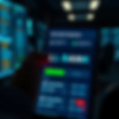 Security features highlighted within the LBank Exchange app