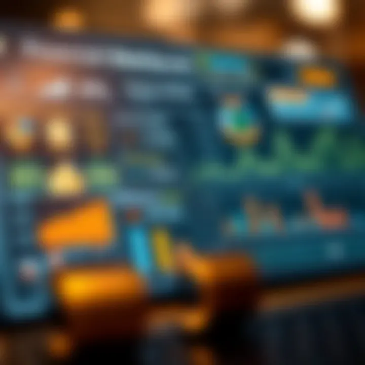 Infographic showcasing financial metrics for crypto investing