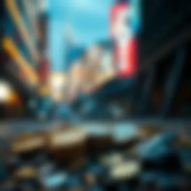 Dynamic visualization of cryptocurrency trends