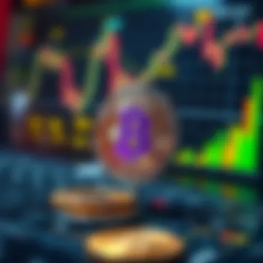 Conceptual image illustrating risks and rewards of crypto trading