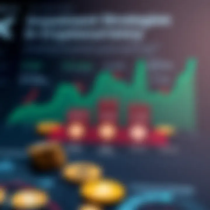 Infographic showcasing different investment strategies in crypto