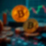Visual representation of cryptocurrency trading