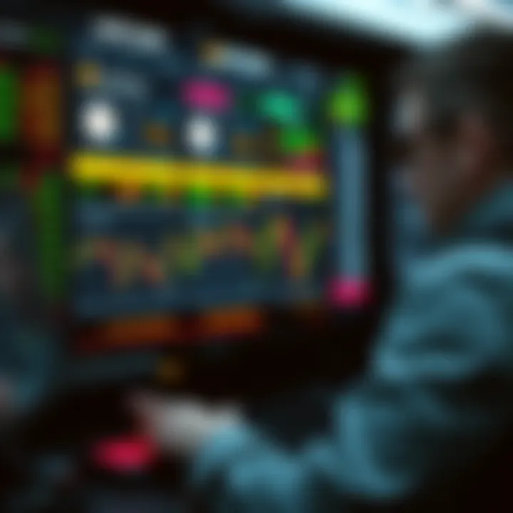 User interface showcasing cryptocurrency exchange