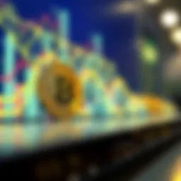 Visual representation of linear cryptocurrency systems