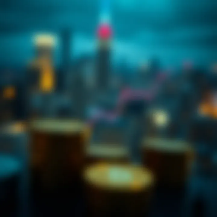 Graph illustrating the relationship between market cap and investment strategies