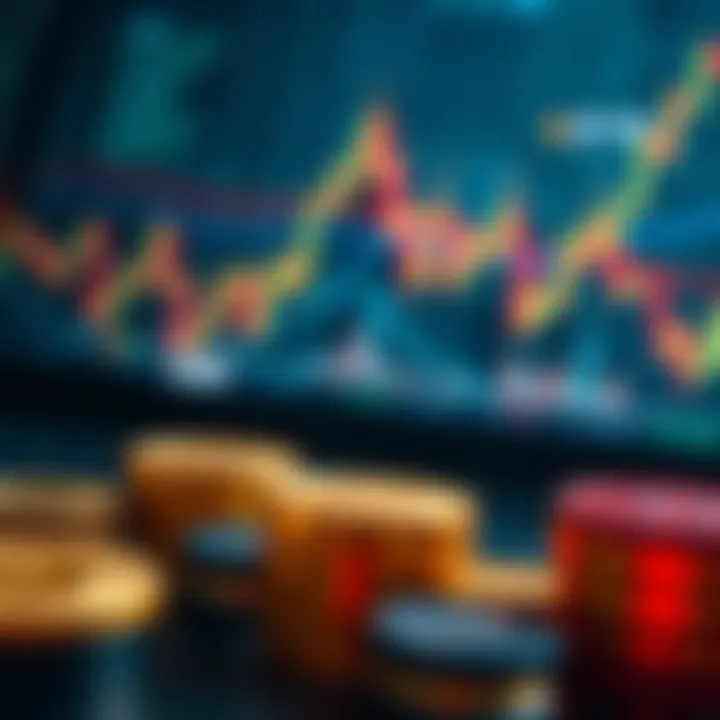 Illustration of cryptocurrency trading dynamics