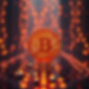 Blockchain Technology in Art An abstract representation of blockchain technology in art