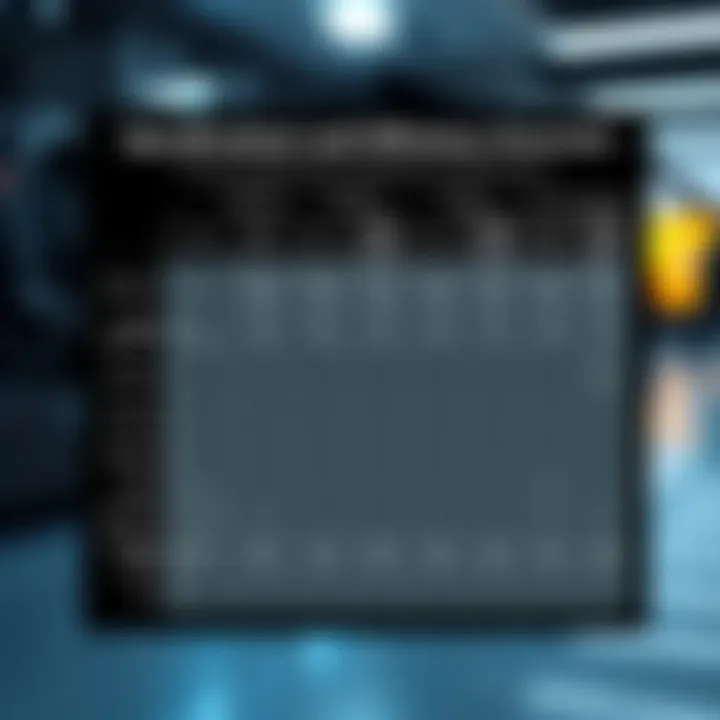 Specifications and Efficiency Overview Comparison chart of leading Bitcoin miners' specifications and efficiency