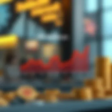 Trends in USD Stablecoin Interest Rates An infographic illustrating the trends in USD stablecoin interest rates