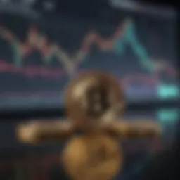 An analytical chart displaying crypto market trends