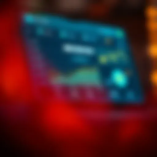 User Interface of Wax Crypto Wallet Illustration of the Wax crypto wallet interface showcasing digital asset management