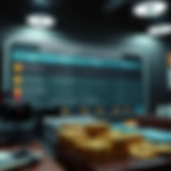 A strategy board displaying different cryptocurrency earning strategies