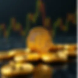 Conceptual representation of gold-backed tokens