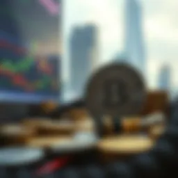 A visual representation of cryptocurrency market trends