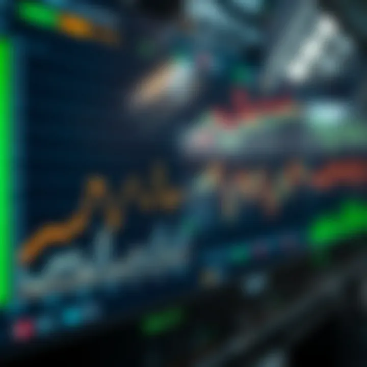 Mining Performance Metrics A digital display showing mining performance metrics