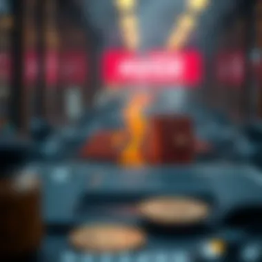 Hot Wallets in Cryptocurrency Trading Diagram highlighting the role of hot wallets in cryptocurrency trading