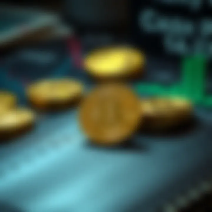 Visual representation of peer-to-peer transactions in cryptocurrency