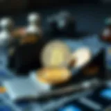 A conceptual illustration of different types of cryptocurrency wallets