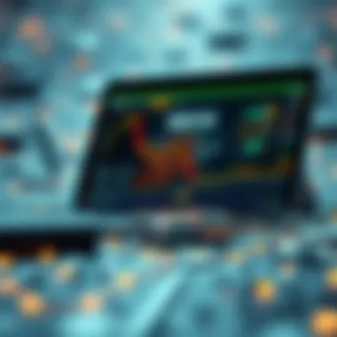 Blockchain Technology Overview Visual representation of blockchain technology