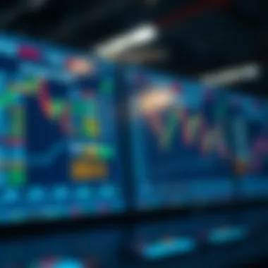 A sophisticated cryptocurrency exchange interface