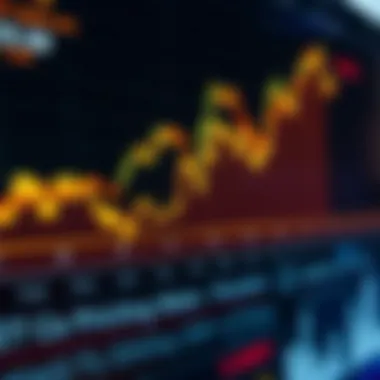 Price Trends of IoT Cryptocurrencies Graph illustrating price trends of IoT-related digital assets