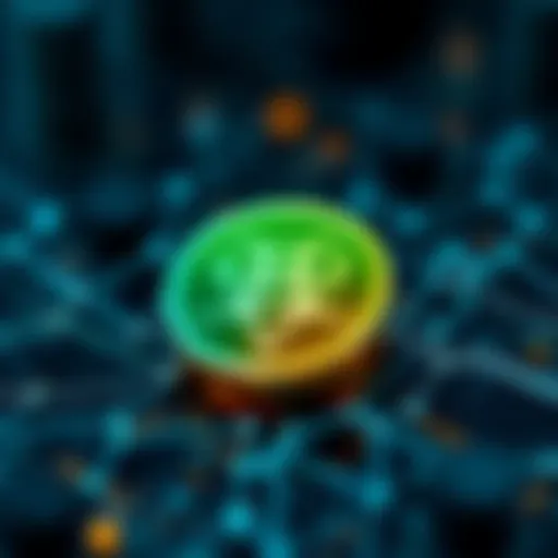 Visual representation of IoTeX blockchain technology