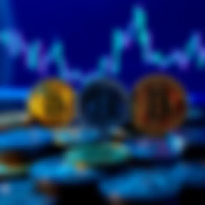 Visualization of various cryptocurrencies available on Kraken