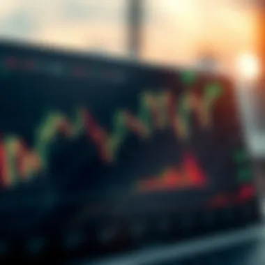 Graph displaying cryptocurrency trading trends on Kraken