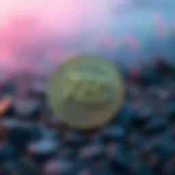 Visual representation of XEC coin performance in the market