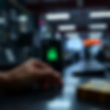 Screenshot of security features on Cash App.