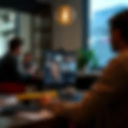 An engaging live streaming session on Telegram showcasing cryptocurrency discussions
