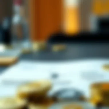Diagram highlighting factors influencing cryptocurrency sales