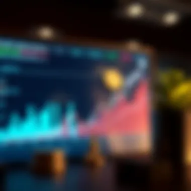 Conceptual graph showcasing profit optimization strategies