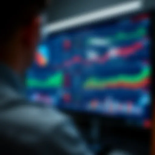 A digital dashboard showcasing cryptocurrency assets