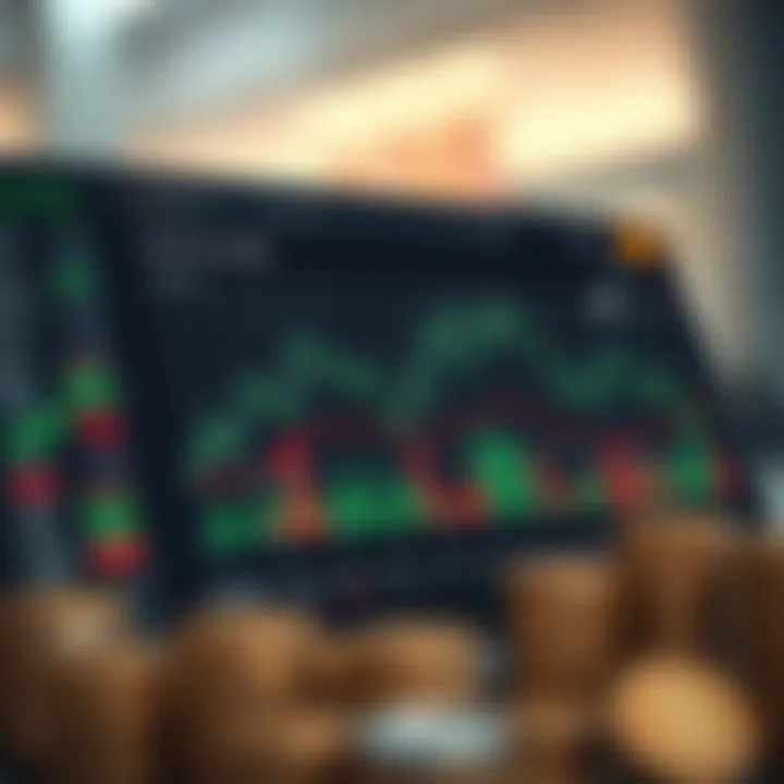 A chart displaying investment strategies in cryptocurrency