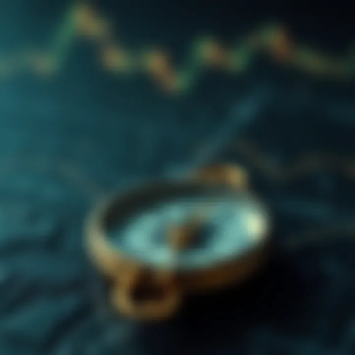 A compass symbolizing guidance in navigating financial information online