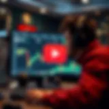 Cryptocurrency trading analysis on YouTube