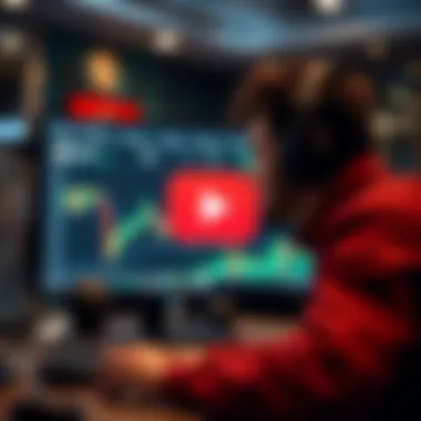 Cryptocurrency trading analysis on YouTube