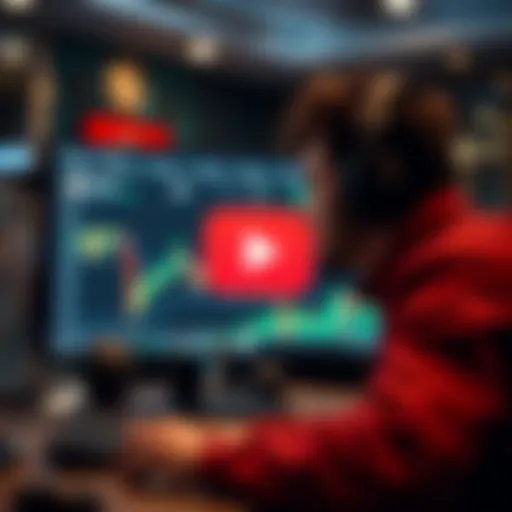 Cryptocurrency trading analysis on YouTube