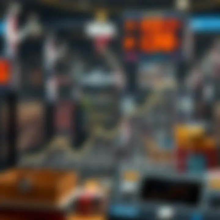 A graphical representation of NBA Top Shot's market dynamics.