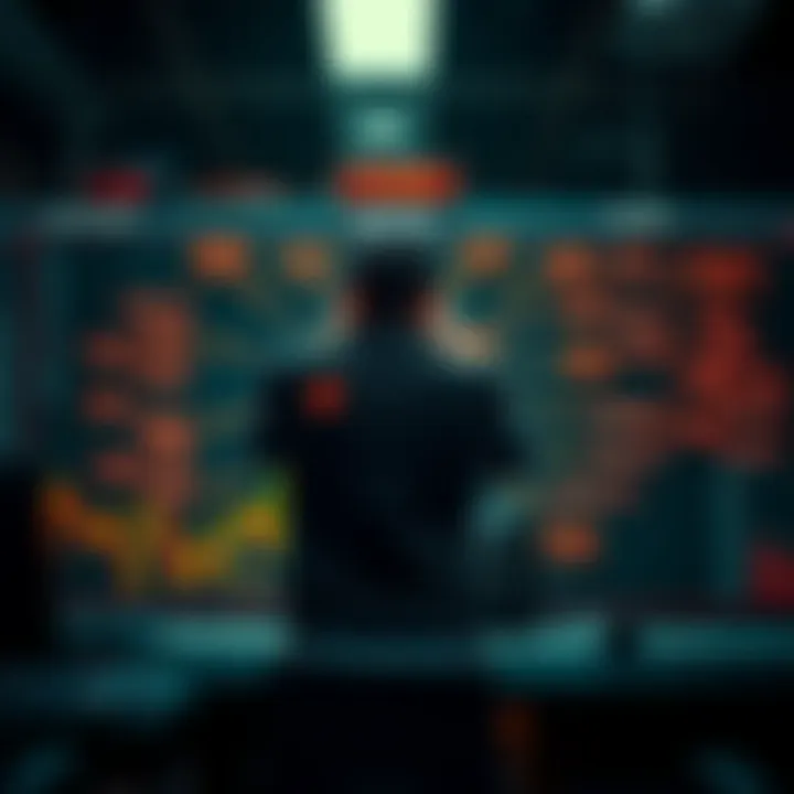 Psychological factors influencing trader decisions depicted through a mind map