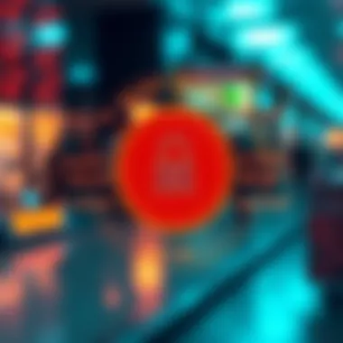 Diagram illustrating security measures in P2P transactions