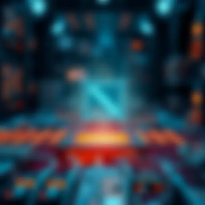 Infographic showcasing applications of quantum computing in various sectors