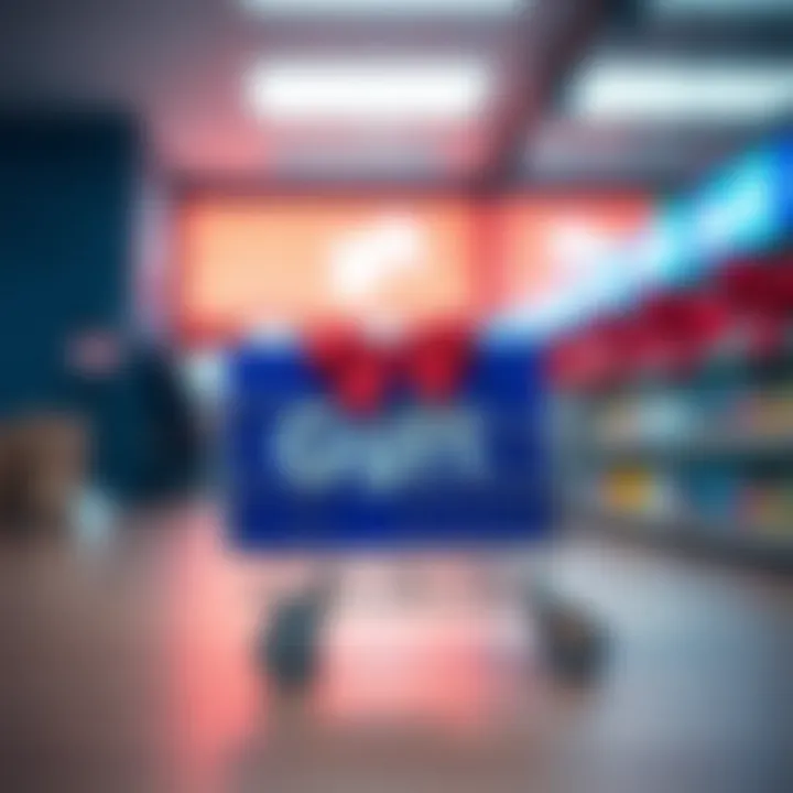 A conceptual image illustrating security measures for Gyft gift card transactions