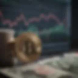 Graph illustrating currency stock performance trends