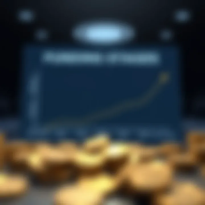 Graph showing funding stages and progression